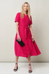 Image 1 of Stylish linen dress features breathable fabric to keep you cool Suri from Baltic Linen